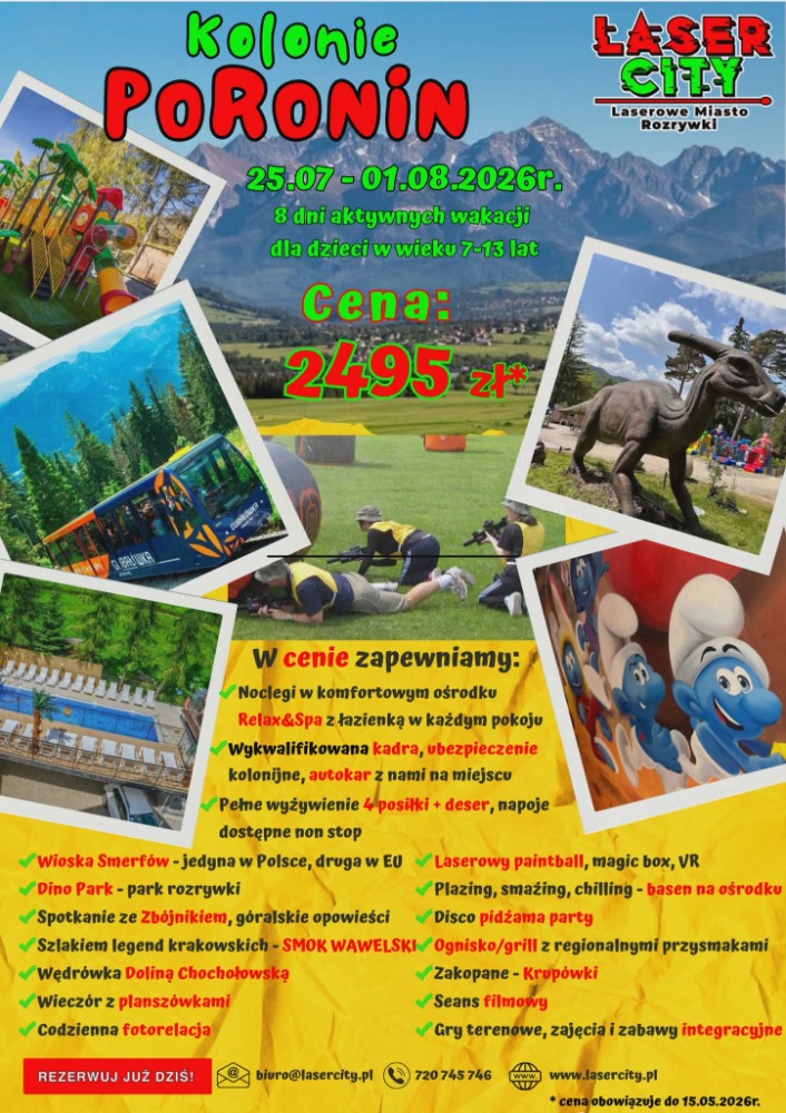 kolonie dla dzieci Lublin